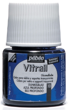 Picture of Pebeo Vitrail 45ml Deep Blue (10)