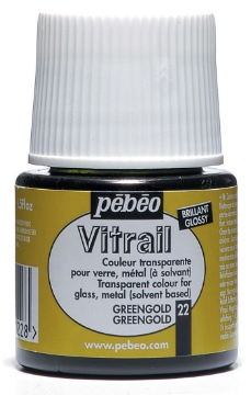 Picture of Pebeo Vitrail 45ml Green Gold (22)
