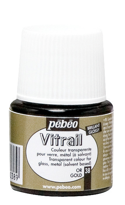 htconline.in| Pebeo Vitrail 45ml Gold (38) - htconline.in