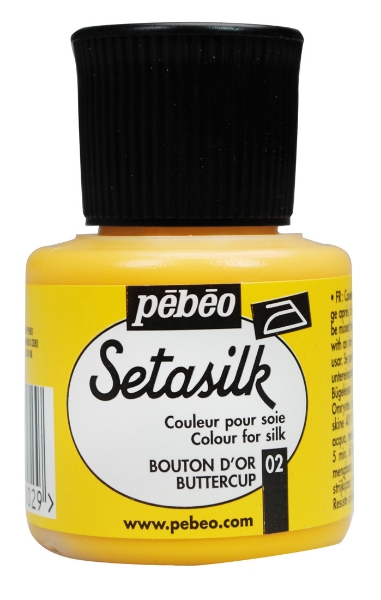 Picture of Pebeo Setasilk - 45ml Buttercup Yellow (02)