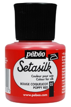 Picture of Pebeo Setasilk 45ml Poppy Red (05)