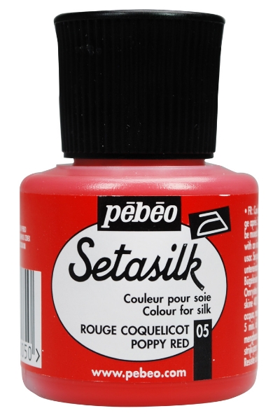 Picture of Pebeo Setasilk - 45ml Poppy Red (05)