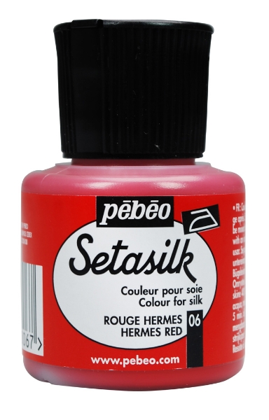 Picture of Pebeo Setasilk - 45ml Hermes Red (06)