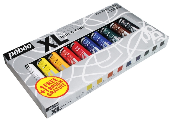 Picture of Pebeo Studio XL Fine Oil Colour - Set of 10 (20ml)