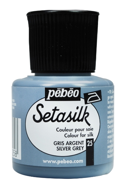 Picture of Pebeo Setasilk - 45ml Silver Grey (25)