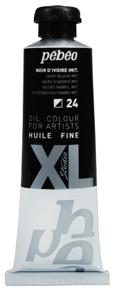 Picture of Pebeo XL Fine Oil Colour - 37ml Ivory Black (24)