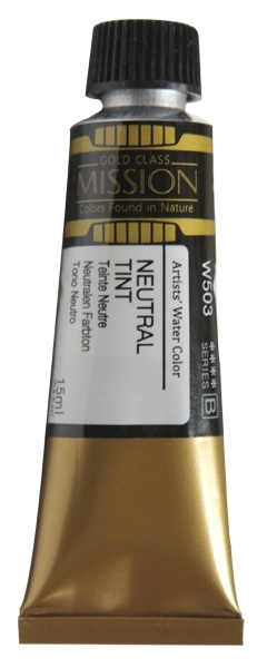 Picture of Mijello Mission Gold Watercolour - 15ml (Series B - Neutral Tint - W503)