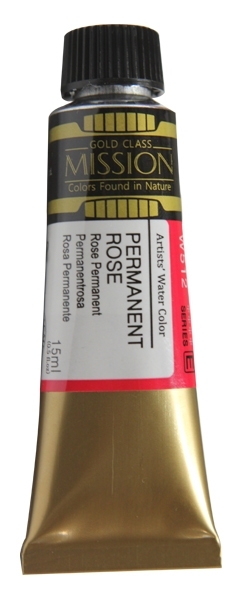 Picture of Mijello Mission Gold Watercolour - 15ml (Series E - Permanent Rose - W512)