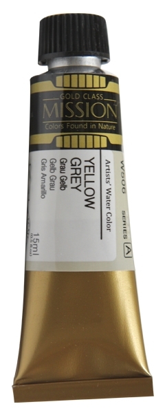 Picture of Mijello Mission Gold Watercolour - 15ml (Series A - Yellow Grey - W506)