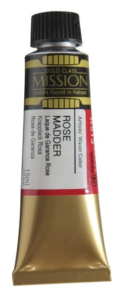 Picture of Mijello Mission Gold Watercolour - 15ml (Series E - Rose Madder - W513)