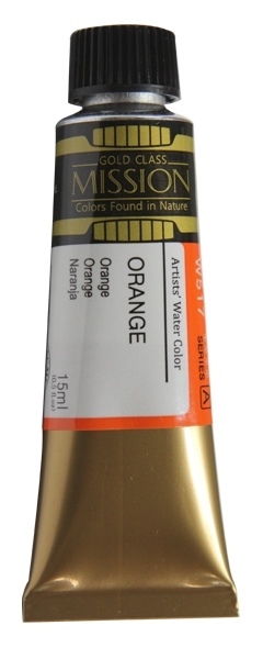 Picture of Mijello Mission Gold Watercolour - 15ml (Series A - Orange - W517) 