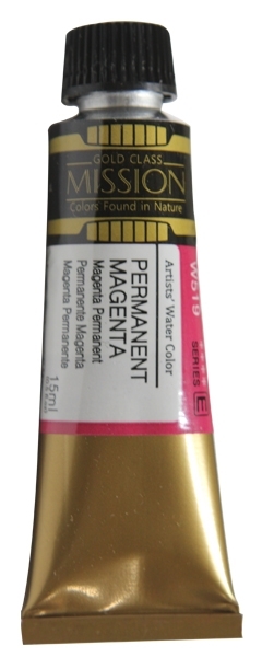 Picture of Mijello Mission Gold Watercolour - 15ml (Series E - Permanent Magenta - W519) 