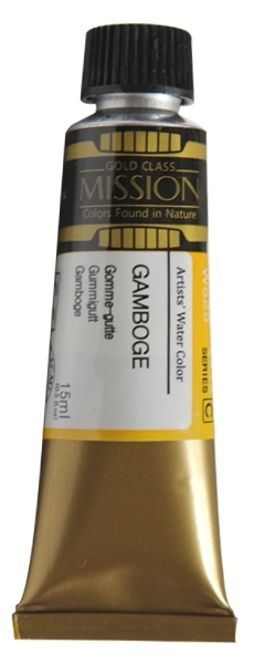 Picture of Mijello Mission Gold Watercolour - 15ml (Series C - Gamboge - W525) 