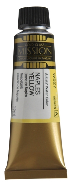 Picture of Mijello Mission Gold Watercolour - 15ml (Series A - Naples Yellow - W527)