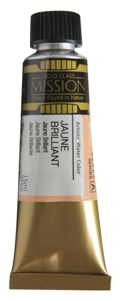 Picture of Mijello Mission Gold Watercolour - 15ml (Series A - Jaune Briliant - W528)