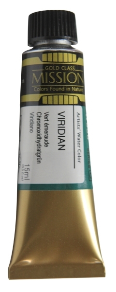 Picture of Mijello Mission Gold Watercolour - 15ml (Series C - Viridian - W536) 