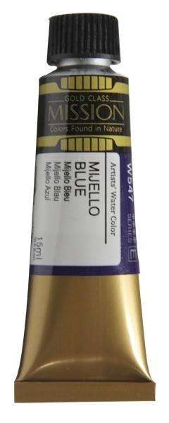 Picture of Mijello Mission Gold Watercolour - 15ml (Series E - Mijello Blue - W547)