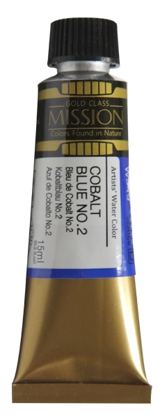 Picture of Mijello Mission Gold Watercolour - 15ml (Series D - Cobalt Blue No.2 - W549) 