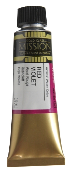 Picture of Mijello Mission Gold Watercolour - 15ml (Series C - Red Violet - W552)