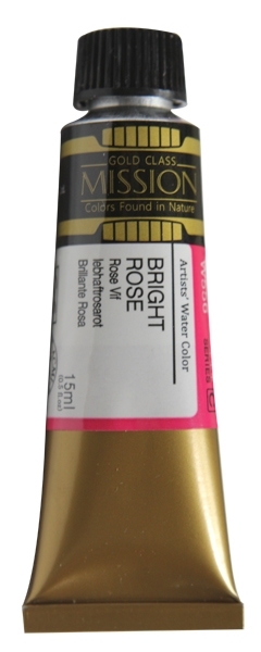 Picture of Mijello Mission Gold Watercolour - 15ml (Series C  - Bright Rose - W556)