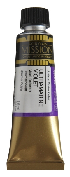 Picture of Mijello Mission Gold Watercolour - 15ml (Series A - Ultramarine Violet - W559)