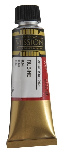 Picture of Mijello Mission Gold Watercolour - 15ml (Series B - Rubine - W571)