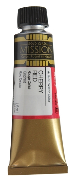 Picture of Mijello Mission Gold Watercolour - 15ml (Series E - Quinacridone Cherry Red - W573)