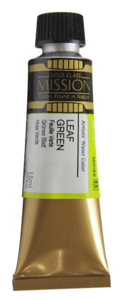 Picture of Mijello Mission Gold Watercolour - 15ml (Series B - Leaf Green - W587)