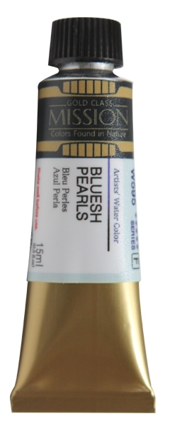 Picture of Mijello Mission Gold Watercolour - 15ml (Series F - Bluish Pearl - W595) 