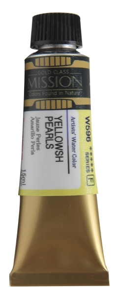 Picture of Mijello Mission Gold Watercolour - 15ml (Series F - Yellowish Pearl - W596)