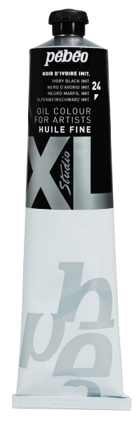 Picture of Pebeo XL Fine Oil Colour - 200ml Ivory Black (24)
