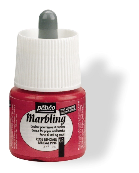 Picture of Pebeo Marbling Colour - 45ml Bengal Pink (03)