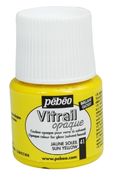 Picture of Pebeo Vitrail Opaque Colour 45ml Sun Yellow (41)