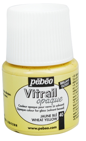 Picture of Pebeo Vitrail Opaque Colour - 45ml Wheat Yellow (40)