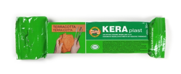 Picture of Kohinoor Air Drying Ceramic Modelling Clay Terracotta 300g (131709)