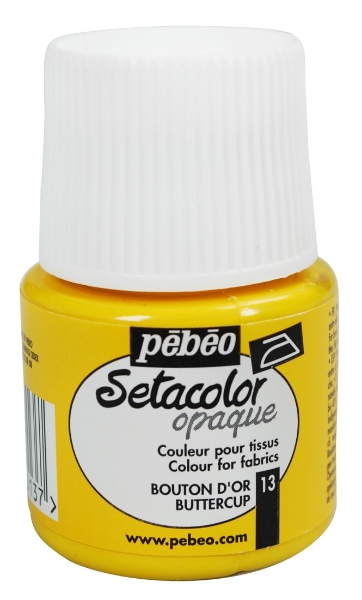 Picture of Pebeo Setacolour Opaque - 45ml Buttercup (013)