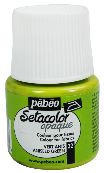 Picture of Pebeo Setacolour Opaque - 45ml Aniseed Green(032)