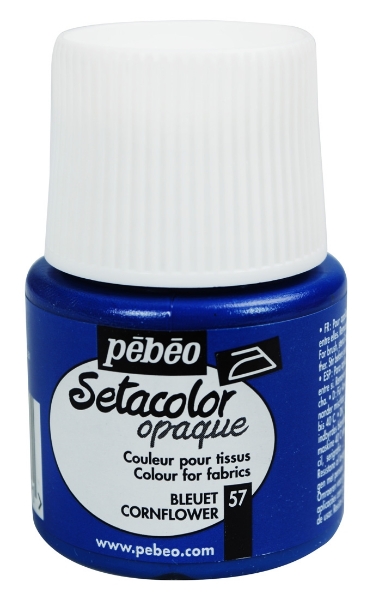 Picture of Pebeo Setacolour Opaque - 45ml Corn Flower (057)