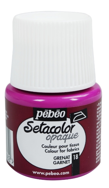 Picture of Pebeo Setacolour Opaque - 45ml Garnet (018)