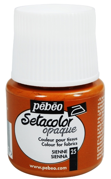 Picture of Pebeo Setacolour Opaque - 45ml Sienna (025)