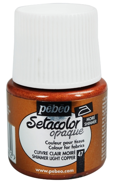 Picture of Pebeo Setacolour Opaque Shimmer - 45ml Light Copper (047)