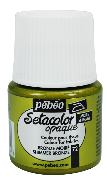 Picture of Pebeo Setacolour Opaque Shimmer - 45ml Bronze (072)