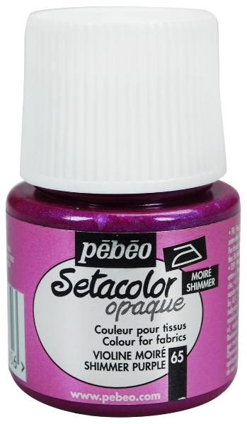 Picture of Pebeo Setacolour Opaque Shimmer - 45ml Purple (065)