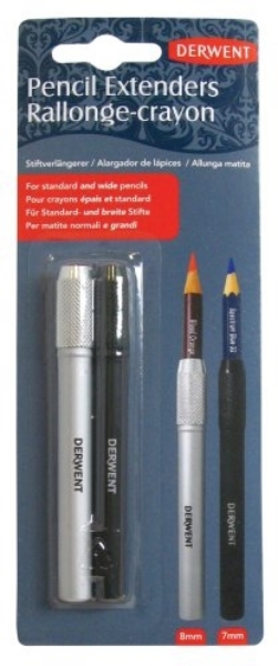Picture of Derwent Pencil Extenders - Pack of 2