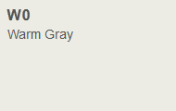 Picture of Copic Marker - Warm Gray 0 (W00)