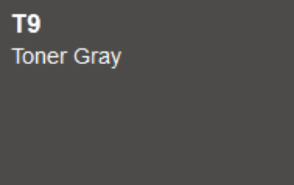 Picture of Copic Marker - Toner Gray 09 (T09)