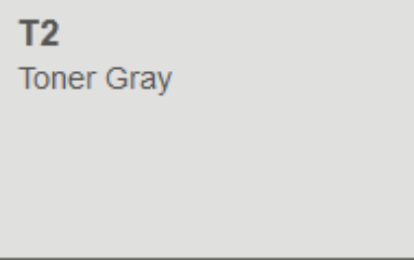 Picture of Copic Marker - Toner Gray 02 (T02)