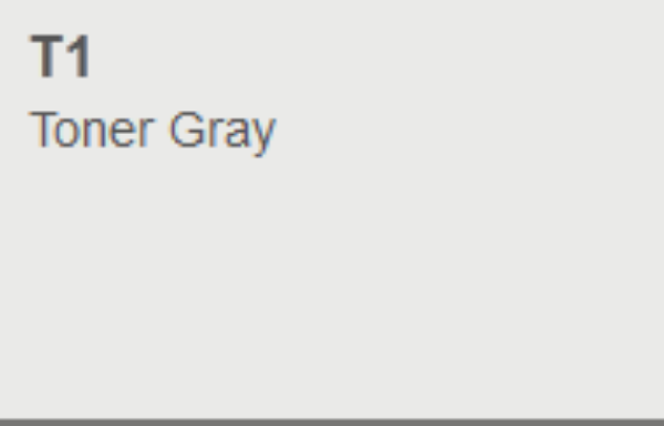 Picture of Copic Marker - Toner Gray 01 (T01)