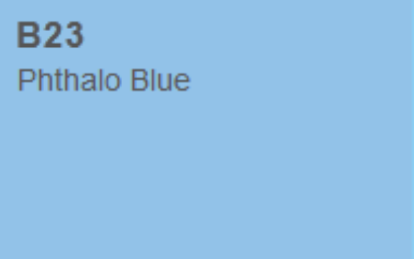 Picture of Copic Marker - Phthalo Blue (B23)