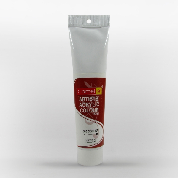 Picture of Camlin Artist Acrylic Colour 120ml - SR3 Copper (060)